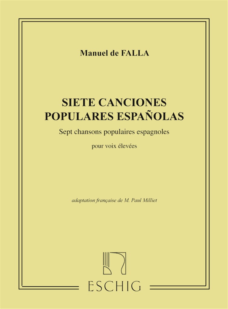 Siete Canciones Populares Espanolas